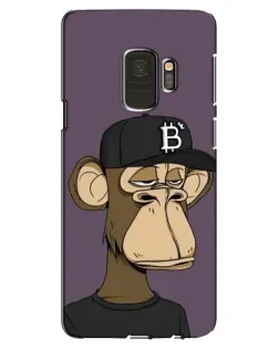 Чехол для Samsung Galaxy S9 (G960) с картинкой «Bored Ape в кепке»