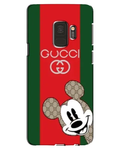Чехол для Samsung Galaxy S9 (G960) с картинкой «Gucci — полосы и Микки» Чехол для Samsung Galaxy S9 (G960) с картинкой «Gucci — полосы и Микки»