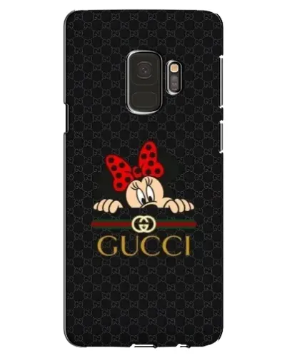 Чехол для Samsung Galaxy S9 (G960) с картинкой «Минни Маус Gucci — черный» Чехол для Samsung Galaxy S9 (G960) с картинкой «Минни Маус Gucci — черный»