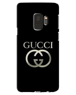 Чохол для Samsung Galaxy S9 (G960) з картинкою «Gucci — золото на чорному» Чохол для Samsung Galaxy S9 (G960) з картинкою «Gucci — золото на чорному»