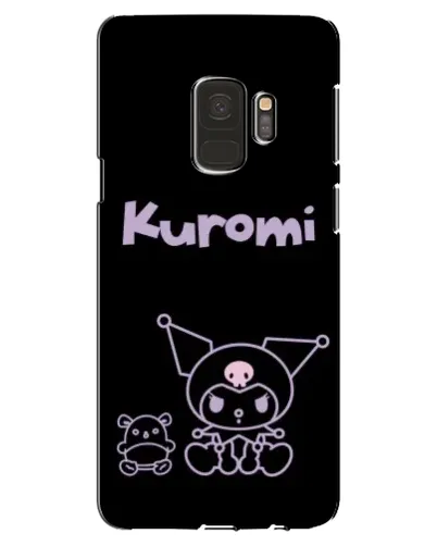 Чехол для Samsung Galaxy S9 (G960) с картинкой «Kuromi — черный минимализм» Чехол для Samsung Galaxy S9 (G960) с картинкой «Kuromi — черный минимализм»