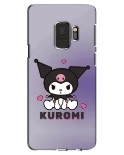 Чехол для Samsung Galaxy S9 (G960) с картинкой «Kuromi — фиолетовый арт»