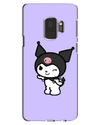 Чехол для Samsung Galaxy S9 (G960) с картинкой «Классическая Kuromi» Чехол для Samsung Galaxy S9 (G960) с картинкой «Классическая Kuromi»