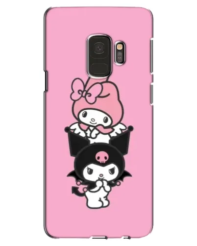 Чехол для Samsung Galaxy S9 (G960) с картинкой «My Melody и Kuromi» Чехол для Samsung Galaxy S9 (G960) с картинкой «My Melody и Kuromi»