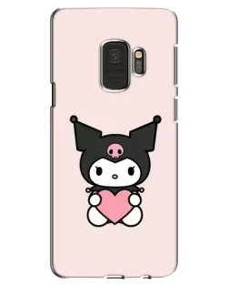 Чехол для Samsung Galaxy S9 (G960) с картинкой «Kuromi и сердце»