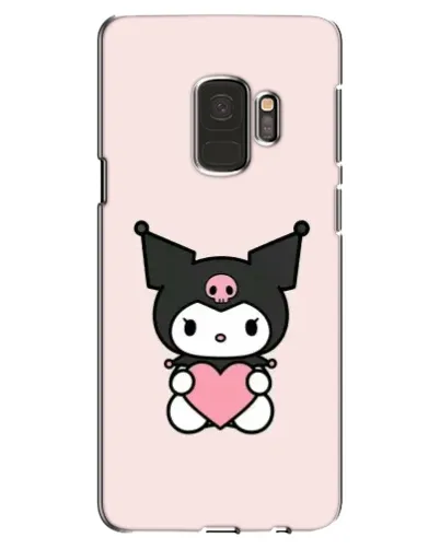 Чехол для Samsung Galaxy S9 (G960) с картинкой «Kuromi и сердце» Чехол для Samsung Galaxy S9 (G960) с картинкой «Kuromi и сердце»