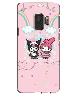 Чехол для Samsung Galaxy S9 (G960) с картинкой «My Melody и Kuromi»