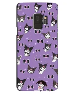 Чехол для Samsung Galaxy S9 (G960) с картинкой «Kuromi — паттерн»
