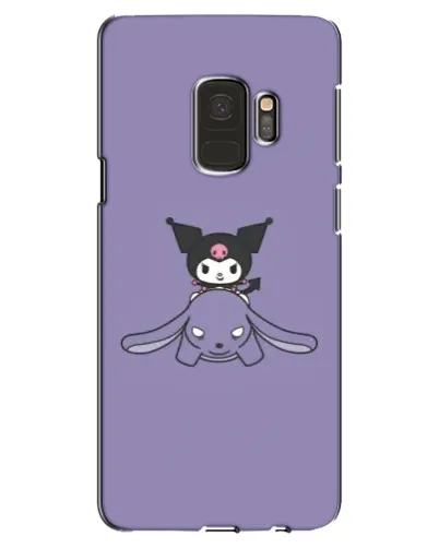 Чехол для Samsung Galaxy S9 (G960) с картинкой «Kuromi на лиловом фоне» Чехол для Samsung Galaxy S9 (G960) с картинкой «Kuromi на лиловом фоне»