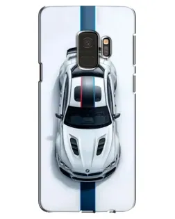 Чехол для Samsung Galaxy S9 (G960) с картинкой «Вид сверху — BMW M»