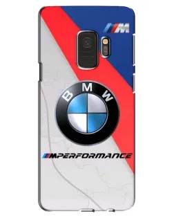 Чехол для Samsung Galaxy S9 (G960) с картинкой «BMW Performance стиль»
