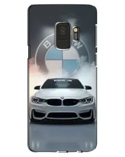 Чехол для Samsung Galaxy S9 (G960) с картинкой «BMW в белом дыму» Чехол для Samsung Galaxy S9 (G960) с картинкой «BMW в белом дыму»