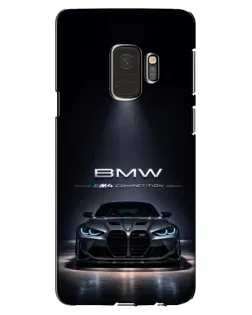 Чехол для Samsung Galaxy S9 (G960) с картинкой «BMW сквозь ночной город» Чехол для Samsung Galaxy S9 (G960) с картинкой «BMW сквозь ночной город»