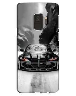 Чехол для Samsung Galaxy S9 (G960) с картинкой «BMW — акварельный дрифт» Чехол для Samsung Galaxy S9 (G960) с картинкой «BMW — акварельный дрифт»