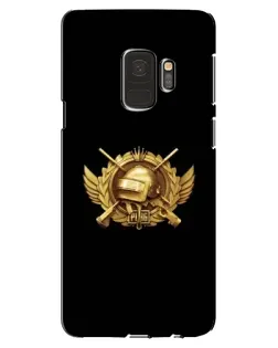 Чехол для Samsung Galaxy S9 (G960) с картинкой «PUBG — оранжевый градиент»
