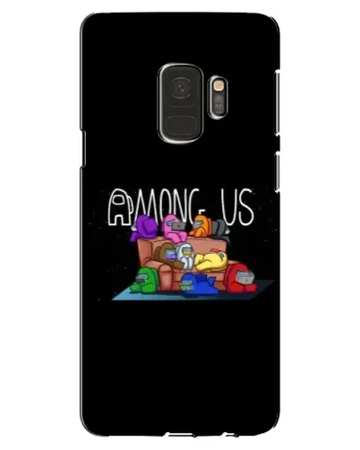 Чехол для Samsung Galaxy S9 (G960) с картинкой «Логотип Among Us»