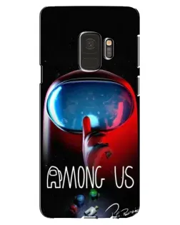 Чехол для Samsung Galaxy S9 (G960) с картинкой «Красный импостер — макро» Чехол для Samsung Galaxy S9 (G960) с картинкой «Красный импостер — макро»
