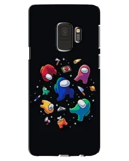 Чехол для Samsung Galaxy S9 (G960) с картинкой «Among Us космос» Чехол для Samsung Galaxy S9 (G960) с картинкой «Among Us космос»