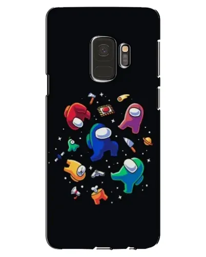 Чехол для Samsung Galaxy S9 (G960) с картинкой «Among Us космос»