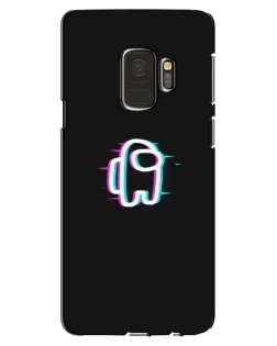 Чехол для Samsung Galaxy S9 (G960) с картинкой «Among Us неон» Чехол для Samsung Galaxy S9 (G960) с картинкой «Among Us неон»