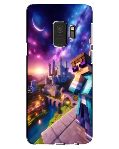 Чехол для Samsung Galaxy S9 (G960) с картинкой «Стив и космос» Чехол для Samsung Galaxy S9 (G960) с картинкой «Стив и космос»