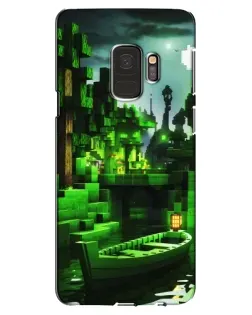 Чехол для Samsung Galaxy S9 (G960) с картинкой «Minecraft лесной пейзаж» Чехол для Samsung Galaxy S9 (G960) с картинкой «Minecraft лесной пейзаж»