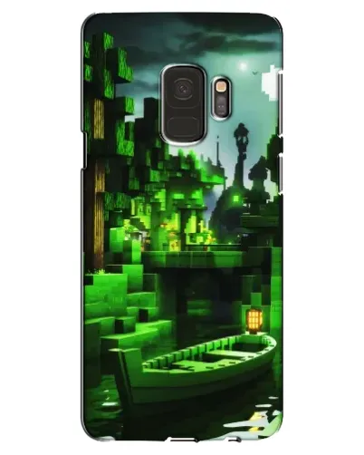 Чехол для Samsung Galaxy S9 (G960) с картинкой «Minecraft лесной пейзаж» Чехол для Samsung Galaxy S9 (G960) с картинкой «Minecraft лесной пейзаж»