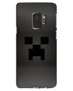 Чехол для Samsung Galaxy S9 (G960) с картинкой «Черный крипер градиент» Чехол для Samsung Galaxy S9 (G960) с картинкой «Черный крипер градиент»