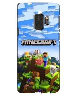 Чехол для Samsung Galaxy S9 (G960) с картинкой «Minecraft классический мир» Чехол для Samsung Galaxy S9 (G960) с картинкой «Minecraft классический мир»