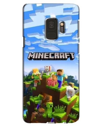 Чехол для Samsung Galaxy S9 (G960) с картинкой «Minecraft классический мир» Чехол для Samsung Galaxy S9 (G960) с картинкой «Minecraft классический мир»