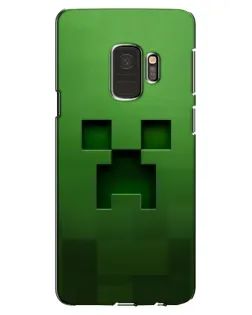 Чехол для Samsung Galaxy S9 (G960) с картинкой «Крипер микро-дизайн» Чехол для Samsung Galaxy S9 (G960) с картинкой «Крипер микро-дизайн»