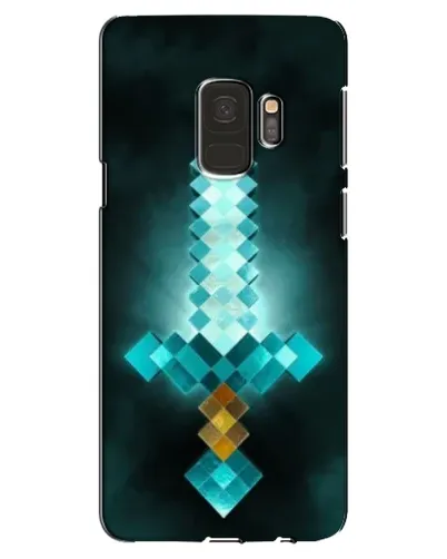Чехол для Samsung Galaxy S9 (G960) с картинкой «Алмазный меч неон» Чехол для Samsung Galaxy S9 (G960) с картинкой «Алмазный меч неон»