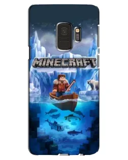 Чехол для Samsung Galaxy S9 (G960) с картинкой «Minecraft ледяной мир» Чехол для Samsung Galaxy S9 (G960) с картинкой «Minecraft ледяной мир»