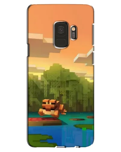 Чехол для Samsung Galaxy S9 (G960) с картинкой «Майнкрафт закат солнца» Чехол для Samsung Galaxy S9 (G960) с картинкой «Майнкрафт закат солнца»