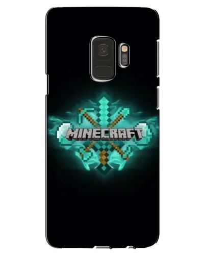 Чехол для Samsung Galaxy S9 (G960) с картинкой «Minecraft Diamond лого» Чехол для Samsung Galaxy S9 (G960) с картинкой «Minecraft Diamond лого»