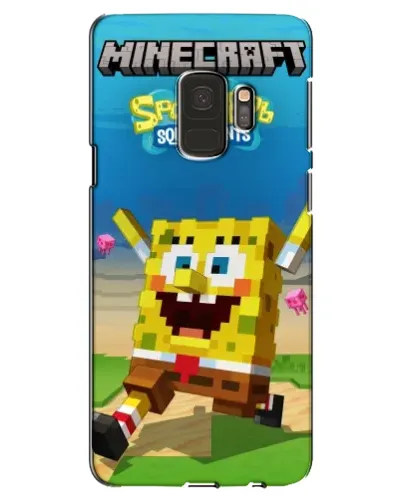 Чехол для Samsung Galaxy S9 (G960) с картинкой «Губка Боб Minecraft» Чехол для Samsung Galaxy S9 (G960) с картинкой «Губка Боб Minecraft»