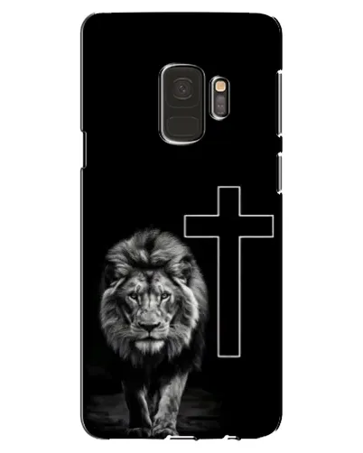 Чехол для Samsung Galaxy S9 (G960) с картинкой «Лев и Крест»