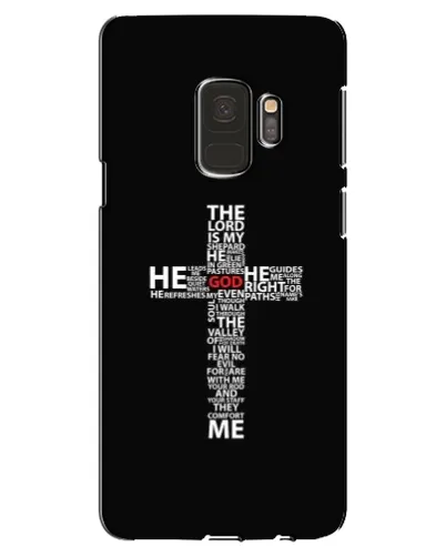 Чехол для Samsung Galaxy S9 (G960) с картинкой «Текстовый крест» Чехол для Samsung Galaxy S9 (G960) с картинкой «Текстовый крест»