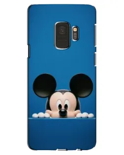 Чехол для Samsung Galaxy S9 (G960) с картинкой «Микки выглядывает» Чехол для Samsung Galaxy S9 (G960) с картинкой «Микки выглядывает»