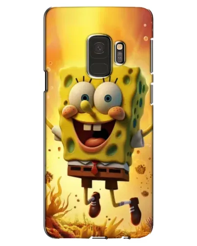 Чехол для Samsung Galaxy S9 (G960) с картинкой «Губка Боб прыгает»