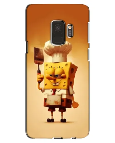 Чехол для Samsung Galaxy S9 (G960) с картинкой «Губка Боб повар»