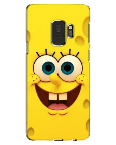 Чехол для Samsung Galaxy S9 (G960) с картинкой «Губка Боб улыбка»