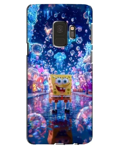 Чехол для Samsung Galaxy S9 (G960) с картинкой «Неоновый океан»