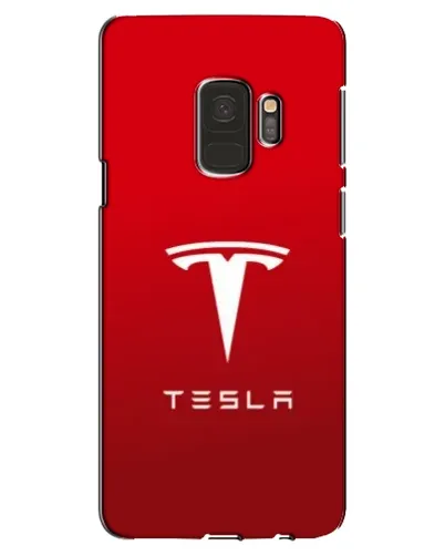 Чехол для Samsung Galaxy S9 (G960) с картинкой «Tesla Red Classic»