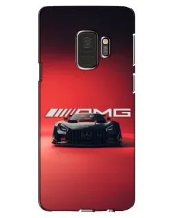 Чехол для Samsung Galaxy S9 (G960) с картинкой «Mercedes AMG — красная линия» Чехол для Samsung Galaxy S9 (G960) с картинкой «Mercedes AMG — красная линия»