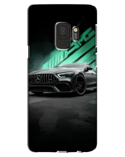 Чехол для Samsung Galaxy S9 (G960) с картинкой «Темный Mercedes AMG» Чехол для Samsung Galaxy S9 (G960) с картинкой «Темный Mercedes AMG»