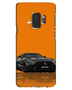 Чехол для Samsung Galaxy S9 (G960) с картинкой «Оранжевый Mercedes AMG» Чехол для Samsung Galaxy S9 (G960) с картинкой «Оранжевый Mercedes AMG»