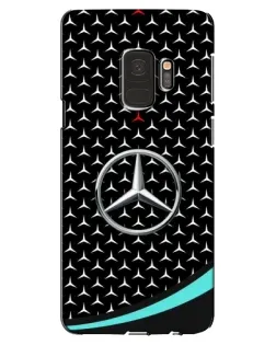 Чехол для Samsung Galaxy S9 (G960) с картинкой «Mercedes — бирюзовый акцент» Чехол для Samsung Galaxy S9 (G960) с картинкой «Mercedes — бирюзовый акцент»