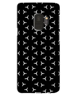 Чехол для Samsung Galaxy S9 (G960) с картинкой «Mercedes паттерн звезд» Чехол для Samsung Galaxy S9 (G960) с картинкой «Mercedes паттерн звезд»