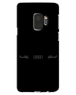 Чехол для Samsung Galaxy S9 (G960) с картинкой «Audi — световой подпись»